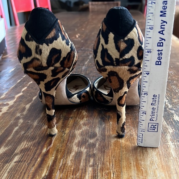 Sam Edelman Leopard Print Heels - Picture 3 of 3